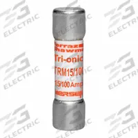 MERSEN Fuse: TRM Series, Midget, Time-Delay, 150 mA, 250 V AC, 13/32 in x 1 1/2 in, Non-Indicating (MPN TRM15/100). Key specifications — Series: TRM; Brand: MERSEN.
