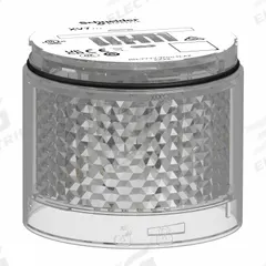 SCHNEIDER ELECTRIC Tower Light Module: Steady, 24V AC/DC, White, 2 13/16 in Overall Dia, XVB7C27. Key specifications — Brand: SCHNEIDER; Compatible with Series: Harmony XVB7; Lens Color: White; Operating Voltage: 24V AC/DC; Manufacturer Part Number: XVB7C27.