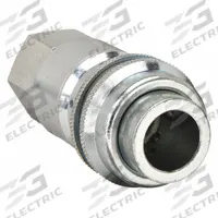 SPEEDAIRE Quick Connect Hose Coupling: 1/2 in Body Size, 1/2 in Hose Fitting Size, Sleeve, FNPT (MPN 30E531). Key specifications — Brand: SPEEDAIRE; Thread Size: 1/2" -14; Coupling Locking Type: Sleeve; Hose Fitting Gender: Female.