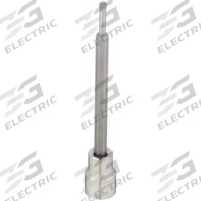 WESTWARD Socket Bit: 3/8 in Drive Size, Hex Tip, 4 mm Tip Size, 4 13/16 in Overall Lg - Ball-End Hex Bit Sockets