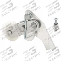 PRIME-LINE Roller Assembly: Roller Assembly, 1 1/4 in Overall Ht, 2 1/4 in Overall Lg, Unfinished (MPN B 641). Key specifications — Brand: PRIME-LINE; Finish: Unfinished; Product Type: Roller Assembly; Color: Gray.