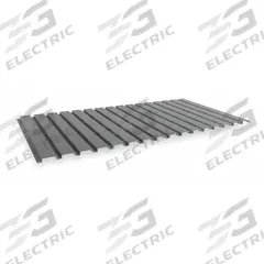 TENNSCO Decking: 48 in x 24 in x 9/16 in, 22 ga Decking, Steel, 4,150 lb Load Capacity (MPN BSD-4824). Key specifications — Decking Material: Steel; Frame Finish: Powder Coated; Color: Industrial Gray; Includes: (4) Panels; Brand: TENNSCO.