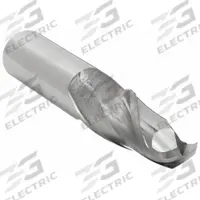 OSG Ball End Mill: Carbide, 2 Flute, 1/2" Mill Dia, 1-1/4" LOC, 3" OAL (MPN 20100700)