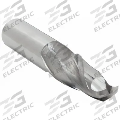 OSG Ball End Mill: Carbide, 2 Flute, 1/2" Mill Dia, 1-1/4" LOC, 3" OAL (MPN 20100700) - Carbide Ball End Mills for Aluminum
