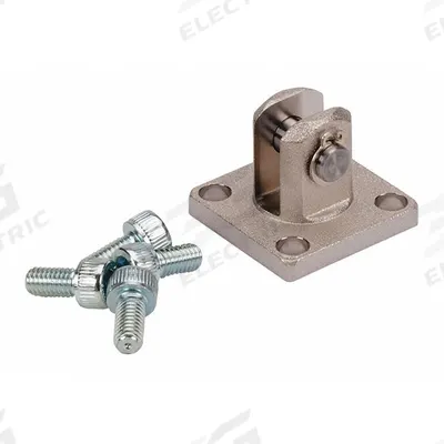 SMC Double Clevis: Clevis, Fits 32 mm Bore Dia, CQ-D032 - Clevis Mounting Hardware