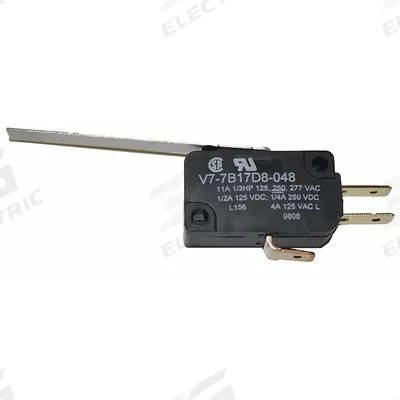 Honeywell Miniature Snap Action Switch: Lever Actuator, 1NO/1NC - Hinge Lever Snap-Action Switches
