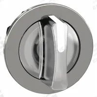 SCHNEIDER ELECTRIC Short-Handled Selector Switch: 30 mm Panel Mount Size, 3 Positions, Series XB4 (MPN ZB4FK1313). Key specifications — Action: Maintained/Maintained/Maintained; Cam: No Cam Included; Brand: SCHNEIDER; Switch Bezel Material Type: Metallic.