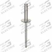 Blind Rivet,2 in L,0.156 in dia,PK500: Inch, 2 in Overall Lg, 43/64 in Body Lg, Open End, 500 PK (MPN U34122.015.0058). Key specifications — Brand: APPROVED VENDOR.