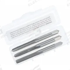 CLE-LINE Tap Kit: #12-24 UNC, H3 / 2B, 4 Flute, High Speed Steel (MPN C62028)