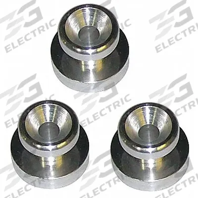 DIAMABRUSH Lug Nut System: Steel, 1 in Overall Lg, 1 in Overall Wd - Replacement Parts for Floor Cleaning Machines