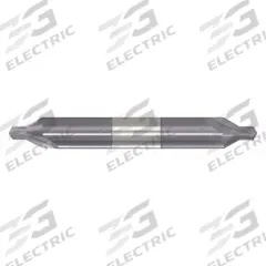 APPROVED VENDOR Center Drill: Plain Type, #3, 90°, 2 in Overall Lg, AlTiN Coated Carbide (MPN 300-003005B). Key specifications — Brand: APPROVED VENDOR; End Type: Double End.