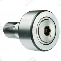 INA Track Roller: 35 mm Roller Dia, Crowned, Cylindrical Roller, 18 mm Roller Wd, M16-1.5 Thread (MPN NUKR35-A). Key specifications — Brand: INA.