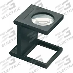ESCHENBACH OPTIK GMBH Linen Tester: 5X, 1 in Focal Distance, 23.37 mm Lens Dia, 40D Diopter (MPN 1270). Key specifications — attr1201460: Mnf.# 12005; attr1183285: 1 in; attr1183286: 23.37 mm; attr1183287: 40D; attr1183296: ESCHENBACH OPTIK GMBH; attr1183291: Linen Tester.