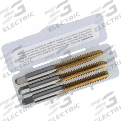 CHICAGO-LATROBE Tap Kit: 1/4"-20 UNC, H3 / 3B, 3 Flute, TiN Coated High Speed Steel (MPN 173234). Key specifications — attr1300563: One Each Taper, Plug, and Bottoming.