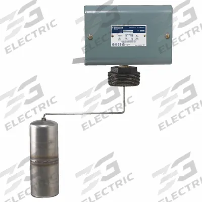 TELEMECANIQUE SENSORS Alternator Closed Liquid Level Switch: Close On Rise, DPST-4NC - Mechanically Alternating Side-Mounted Float Switches