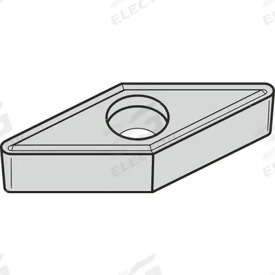WIDIA Diamond Turning Insert: GCHT15151 - Diamond Indexable Turning Inserts