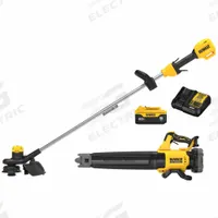 DEWALT String Trimmer/Blower Combo Kit: 20V MAX*, 125 mph Blower Max Air Speed, 5.0 Ah, 20 V Volt (MPN DCKO215P1). Key specifications — Battery Capacity: 5.0 Ah.