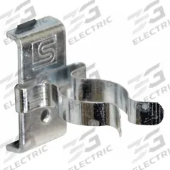 TRESTON Standard Spring Clip: 1 in x 1 31/32 in x 1 3/4 in, 5 Hooks, Screw-In, Surface, Silver (MPN 853233-51). Key specifications — Mounting Type: Surface; Includes: Black Holding Clip; Finish: Zinc-Plated; Color: Silver; Accessory Type: Standard Spring Clip; Locking System: Screw-In; Material: Steel; Brand: TRESTON.
