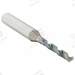 OSG Jobber Length Drill Bit: 3.1 mm, 140° R-Thinning Point, EgiAs-Coated Carbide (MPN HP245-1220). Key specifications