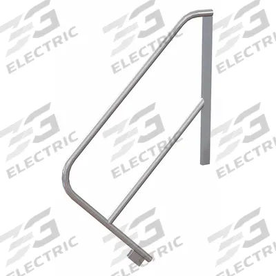TRI-ARC Platform Handrail: 3 ft Overall Ht (MPN MPASHR5) - Stairway Handrails