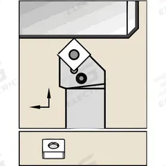 WIDIA Parting and Grooving Insert: 583126 (MPN 3542979). Key specifications — attr257415: 583126; attr257414: 583126.