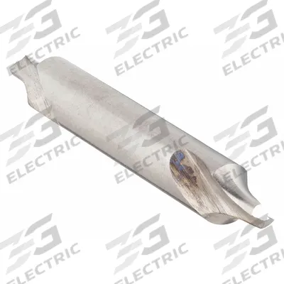 KEO Center Drill: Radius Type, #1, 60°, 1 1/4 in Overall Lg - High-Precision Radius-Tip Center Drills