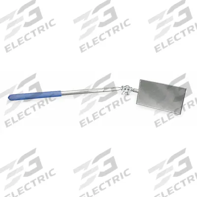 WESTWARD Inspection Mirror: 3 1/2 in L x 2 in W Mirror Size - Standard Inspection Mirrors
