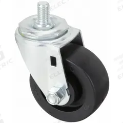 APPROVED VENDOR Stem Caster: Swivel, 3 in Wheel Dia., 1 1/4 in Wheel Wd, Polyolefin, 3/4 in Stem Lg (MPN 32J881). Key specifications — Brand: APPROVED VENDOR; Thread Size: 1/2"-13; Roll Up: Swivel.