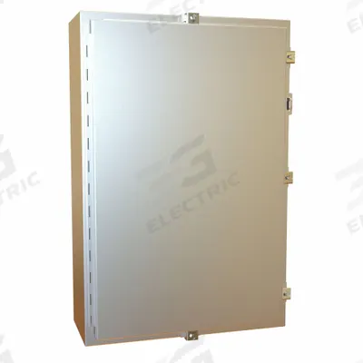HAMMOND Electrical Enclosure: Stainless Steel, 30 in x 20 in x 8 in, NEMA 12/13/3R/4/4X - Stainless Steel Enclosures