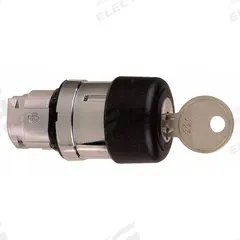 SCHNEIDER Mushroom Head Push Button: Black, 22 mm Mounting Size, Metallic, Maintained (MPN ZB4BS72). Key specifications — Brand: SCHNEIDER; Action: Maintained; Series: XB4; Push Button Material Type: Metallic.