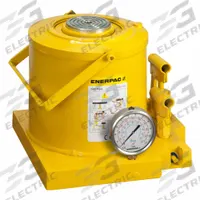 ENERPAC Bottle Jack: Steel, Mechanical, 110 ton Load Capacity, 11 13/16 in Min Lift, ANSI/CE/PALD (MPN GBJ100). Key specifications — Brand: ENERPAC; Body Material: Steel.