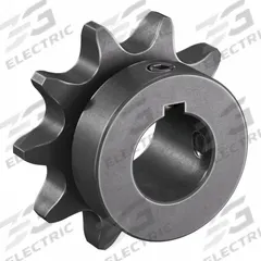 TSUBAKI Single Strand Sprocket: 60, For 3/4 in Chain Pitch, 1 in Bore Dia, 10 Teeth, Steel (MPN 60B10F-1). Key specifications — Brand: TSUBAKI.
