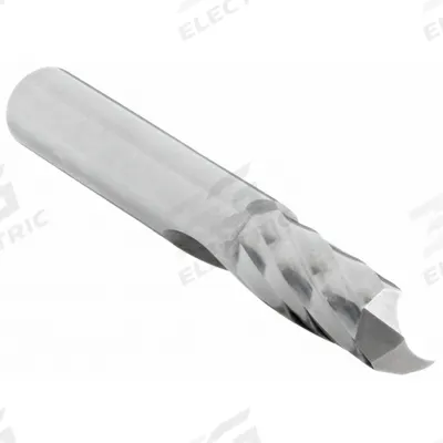 ONSRUD Solid Router Bit: Super Spiral O-Flute, 1/4" Cut Dia - Super Spiral O-Flute Router Bits for Plastics, Wood & Aluminum