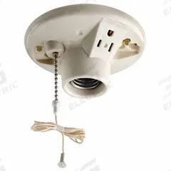 LEVITON Lampholder: Lamp Holder, Medium Screw (E26), 660 W Watt, 125V AC Volt, White (MPN 9726-C). Key specifications — attr234509: Medium Screw (E26); attr234515: 125V AC; attr327041: Lamp Holder; attr239872: LEVITON; attr234516: White.