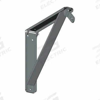SCHAEFER Mounting Bracket: Mounting Bracket, 21 in Lg, 4 in Wd - Mounting Brackets