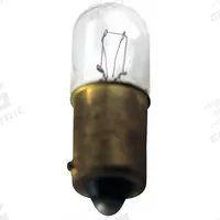 EATON Incandescent Bulb: Incandescent, Miniature Bayonet (BA9s), (T) Tubular, T3-1/4, 757, 24V AC (MPN 28-5185). Key specifications — Light Color: White; Trade Number: 757; Voltage: 24V AC; Brand: EATON; Bulb Shape: T3-1/4.