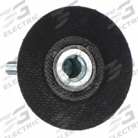 ARC ABRASIVES Quick Change Disc Backup Pad: TR, 1 1/2 in Dia, 1/4 in Straight-Shank, Medium Density (MPN 11-50258). Key specifications — Brand: ARC ABRASIVES; Tool Connection: 1/4 in Straight-Shank.