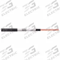CHAINFLEX Motor Cable: 2 AWG Conductor Size, 1 Conductors, Single, TPR Jacket, Order by the Foot (MPN CFROBOT-038). Key specifications — Conductor Grouping: Single; Conductor Size: 2 AWG; Includes Ground: No; Minimum Bend Radius Factor - Flexible: 8 x OD; Minimum Bend Radius Factor - Fixed: 5 x OD; Overall Length: Order by the Foot; Brand: CHAINFLEX.