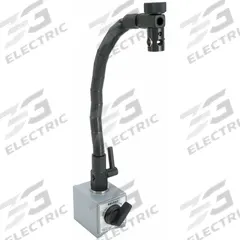 MITUTOYO Magnetic-Base Indicator Holder: Magnetic-Base Indicator Holder, Flex Arm, Magnetic Base (MPN 7012-10). Key specifications — attr1184043: MITUTOYO; attr1200946: Magnetic-Base Indicator Holder; attr1184025: Fine Adjust Top (FAT); attr1184013: 7012-10; attr1184029: 10 in; attr1184031: On/Off Knob; attr1184022: Magnetic; attr1184027: 58 mm L x 50 mm W x 55 mm H.