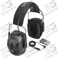 HOWARD LEIGHT BY PIP Ear Muffs: Over-the-Head Earmuff, Active Noise-Suppressing, 30 dB NRR, Foam (MPN R-01902). Key specifications — Includes: Aux Input; Sub-brand: Impact Pro; Style: Rigid; Dielectric: No; Intrinsically Safe: No; Band Material: Leather; Cushion Material: Foam; Series: Impact Pro.