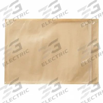 3M Packing List Envelopes: 7 in Outside Ht, 10 in Outside Lg, Clear - Side-Loading Packing List Envelopes