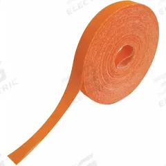 RIP-TIE Hook-and-Loop Cable Tie Roll: 75 ft Lg, 1 in Wd, 38 lb Tensile Strength, Orange, Polyester (MPN G-10-075-O). Key specifications — Color: Orange; Material: Polyester; Brand: RIP-TIE.