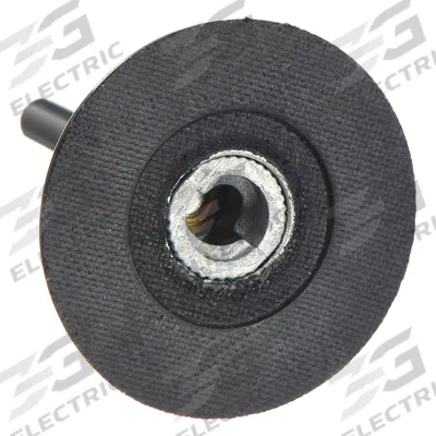 NORTON Quick Change Disc Backup Pad: TR, 2 in Dia, 1/4 in Straight-Shank - Straight-Shank Backing Pads for TR Quick-Change Discs