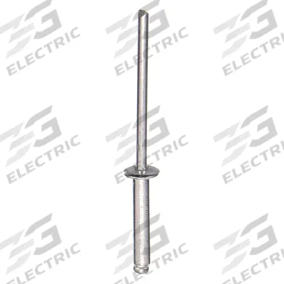 APPROVED VENDOR Blind Rivet,0.125 in dia,PK100: Inch, 39/64 in Body Lg, 0.125 in Shank Dia - Domed-Head Blind Rivets