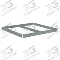 TENNSCO Shelf: 48 in x 42 in, 2,250 lb Load Capacity, Gray, Shelf (MPN ZLES-4842). Key specifications — Includes: (4) Beams; Shelf Configuration: Single Straight; Color: Gray; Frame Material: Steel; Brand: TENNSCO; Frame Finish: Zinc Plated; Product Type: Shelf.
