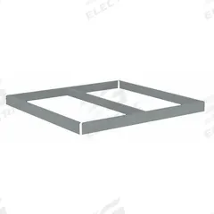 TENNSCO Shelf: 48 in x 42 in, 2,250 lb Load Capacity, Gray, Shelf (MPN ZLES-4842). Key specifications — Includes: (4) Beams; Shelf Configuration: Single Straight; Color: Gray; Frame Material: Steel; Brand: TENNSCO; Frame Finish: Zinc Plated; Product Type: Shelf.