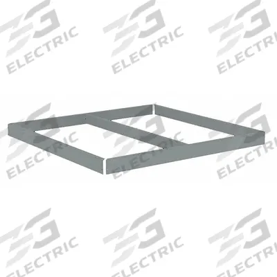 TENNSCO Shelf: 48 in x 42 in, 2,250 lb Load Capacity, Gray - Open Deck Shelf Kits for Boltless Shelving