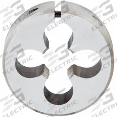 OSG Round Threading Die: 7/16"-14 UNC, 2 in OD, Solid, High Speed Steel (MPN 2710900)