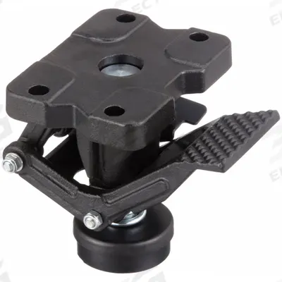 APPROVED VENDOR Floor Lock: For 6 in Wheel Dia, 6 1/2 in Floor Lock Retracted Ht - Heavy-Duty Floor Locks