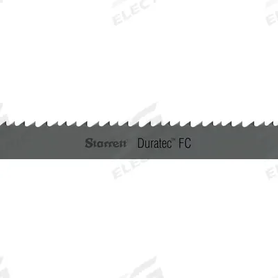 STARRETT Band Saw Blade: Carbon Steel, Duratec(TM) FC, Ferrous Metal/Sheet Metal - General Purpose Metal Cutting Blades